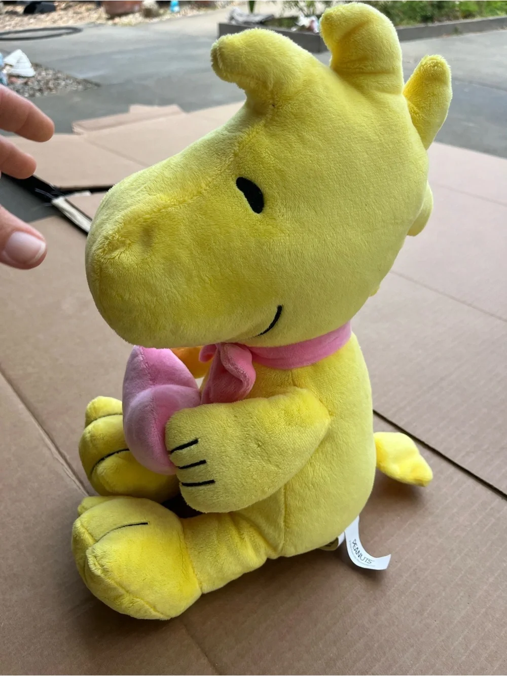 Peanuts plush character